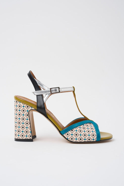 Sandalo Ottanio+multi Donna