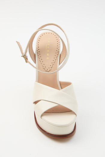 Sandalo Off White Donna - 4