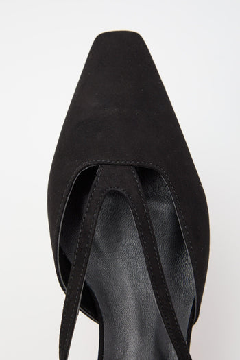 Slingback Nero Donna - 4