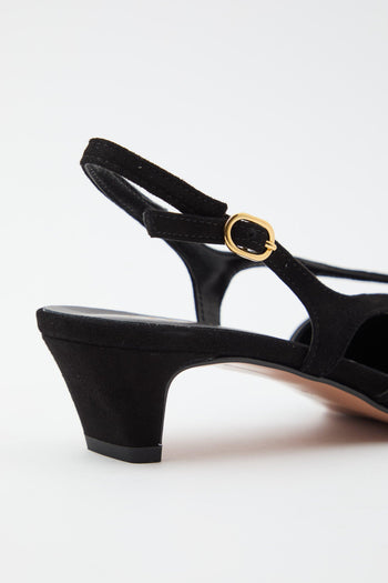 Slingback Nero Donna - 7