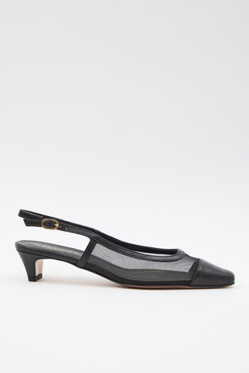 Slingback Nero/nero Donna - 2