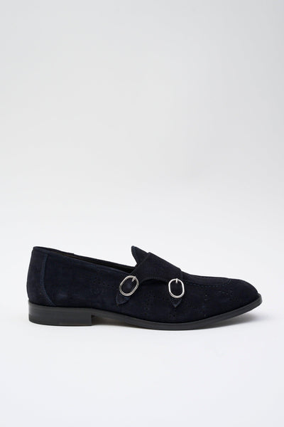 Mocassino Blu Uomo