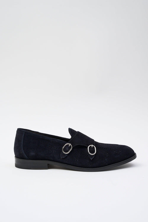 Mocassino Blu Uomo