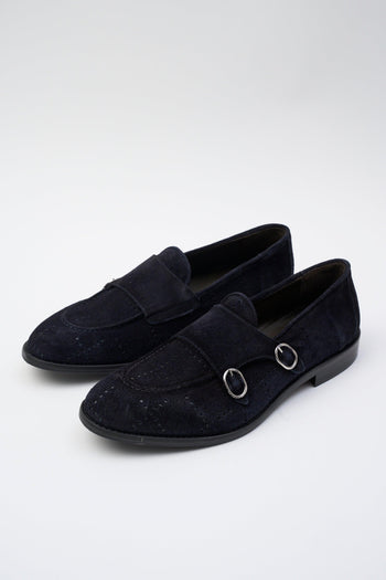 Mocassino Blu Uomo - 2