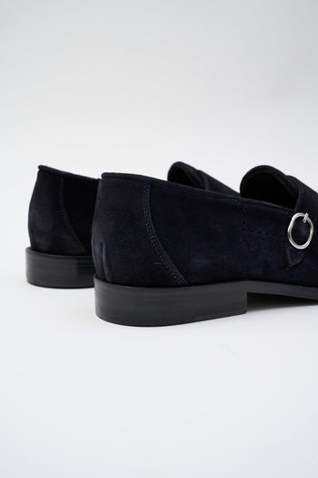 Mocassino Blu Uomo - 5