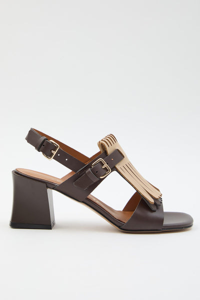 Sandalo T.moro+beige Donna