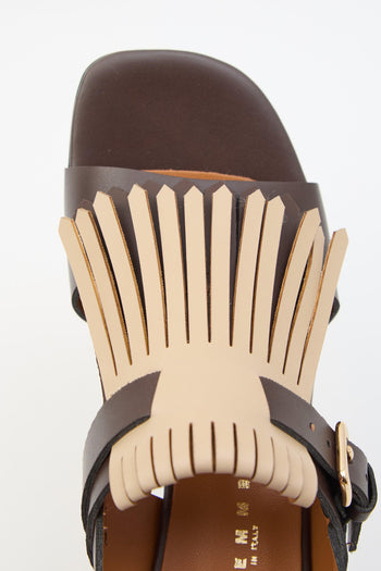 Sandalo T.moro+beige Donna - 3