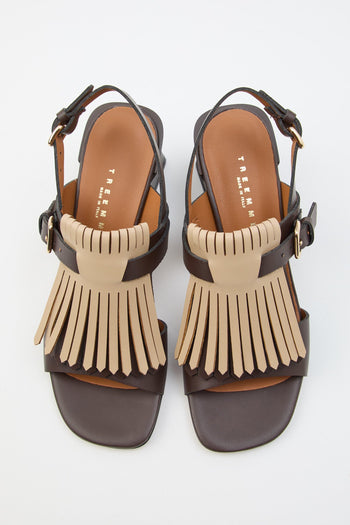 Sandalo T.moro+beige Donna - 7