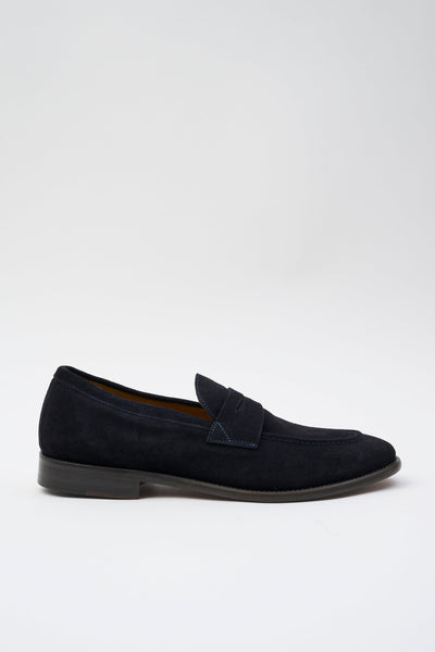 Mocassino Blu Uomo