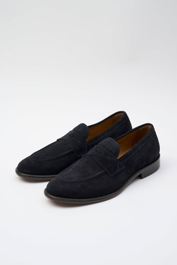 Mocassino Blu Uomo - 2