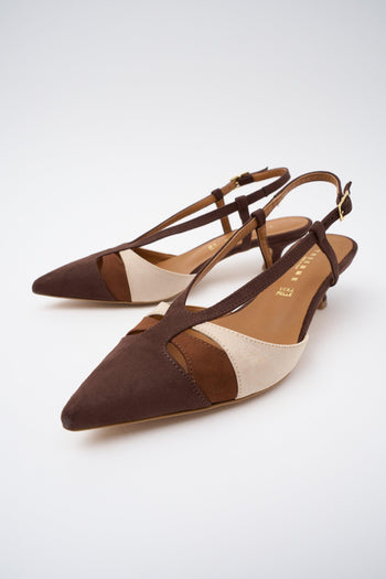 Slingback T.moro/beige Donna - 6