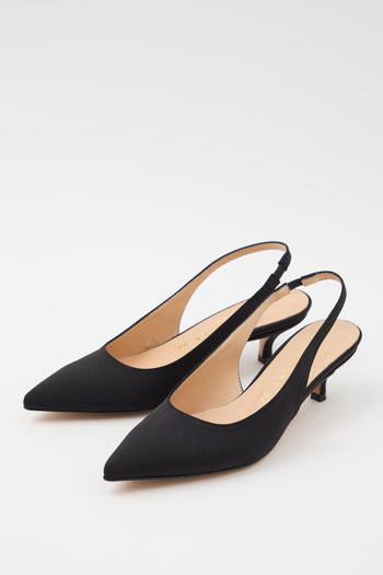 Slingback Nero Donna - 2