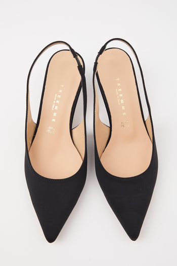 Slingback Nero Donna - 4