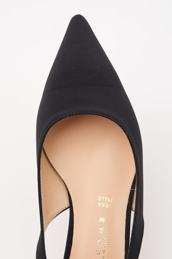 Slingback Nero Donna - 5