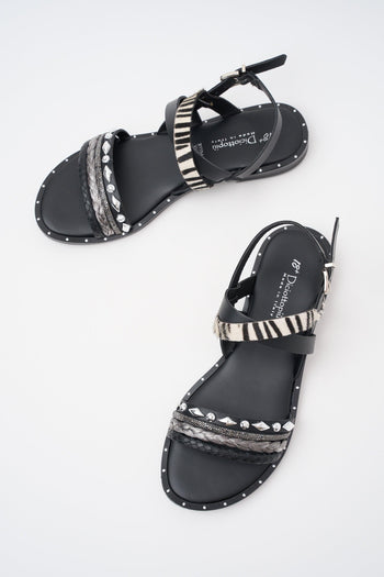 Sandalo Nero Donna - 3