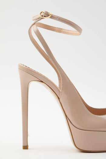 Slingback Nude Donna - 4