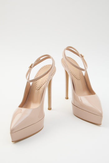 Slingback Nude Donna - 5