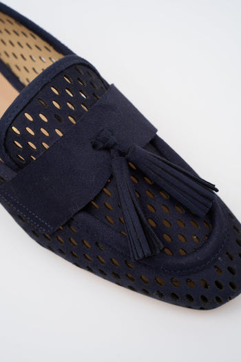 Mocassino Blu Donna - 3