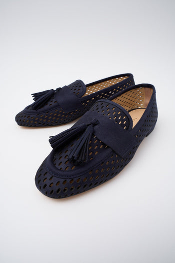 Mocassino Blu Donna - 6