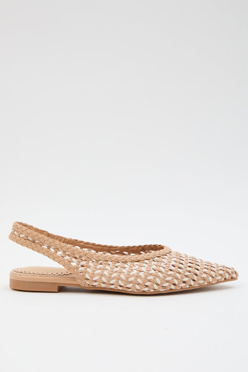 Slingback Camel Donna