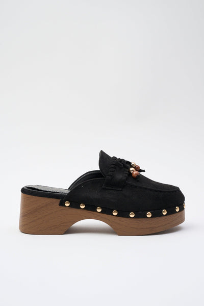 Zoccolo Black Donna