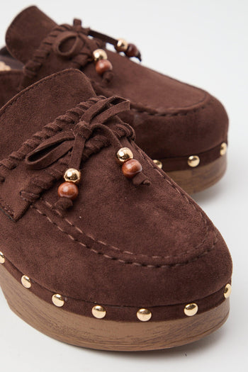 Zoccolo Brown Donna - 3