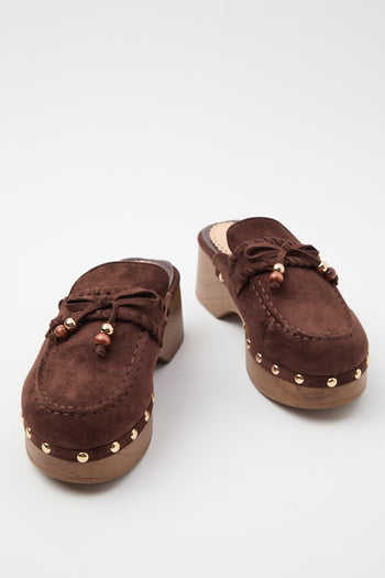 Zoccolo Brown Donna - 5