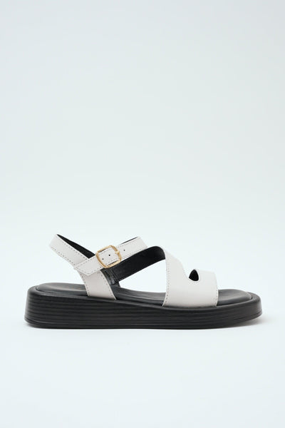 Sandalo Off White Donna