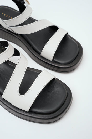 Sandalo Off White Donna - 3