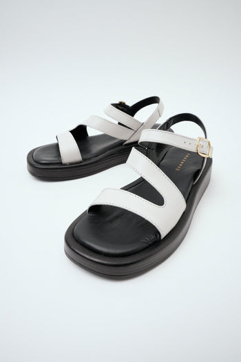 Sandalo Off White Donna - 6