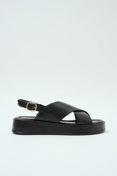 Sandalo Nero Donna