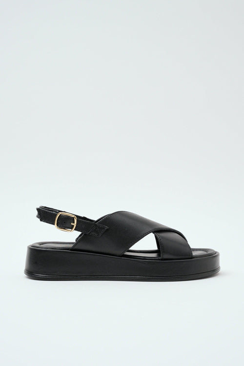 Sandalo Nero Donna