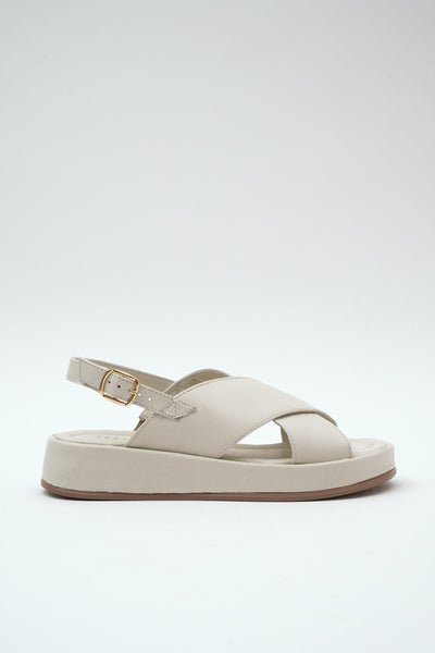 Sandalo Off White Donna