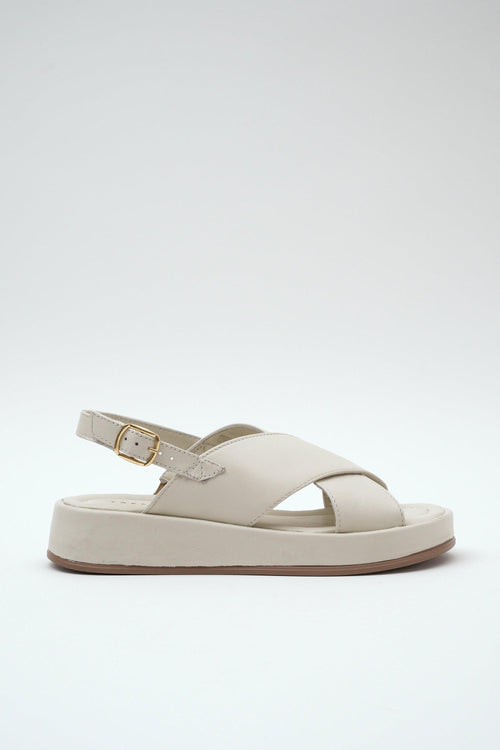 Sandalo Off White Donna