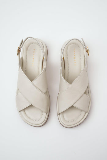 Sandalo Off White Donna - 3