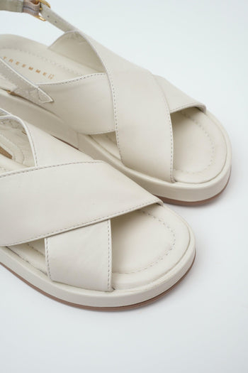 Sandalo Off White Donna - 4