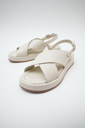 Sandalo Off White Donna - 6