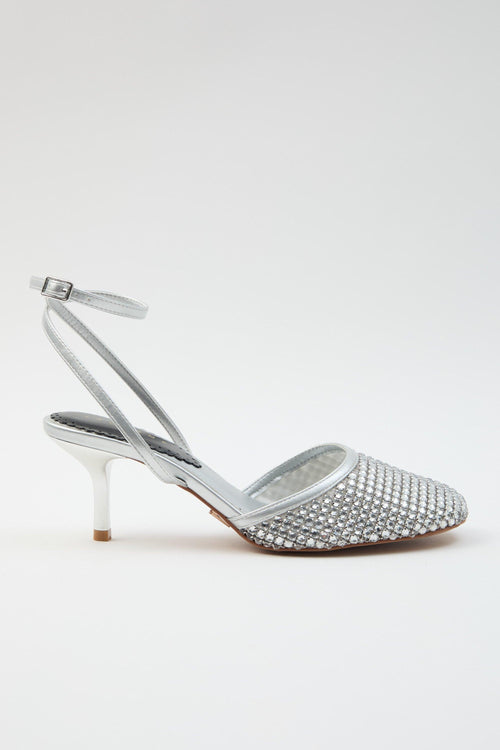 Sandalo Argento Donna