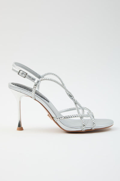Sandalo Argento Donna