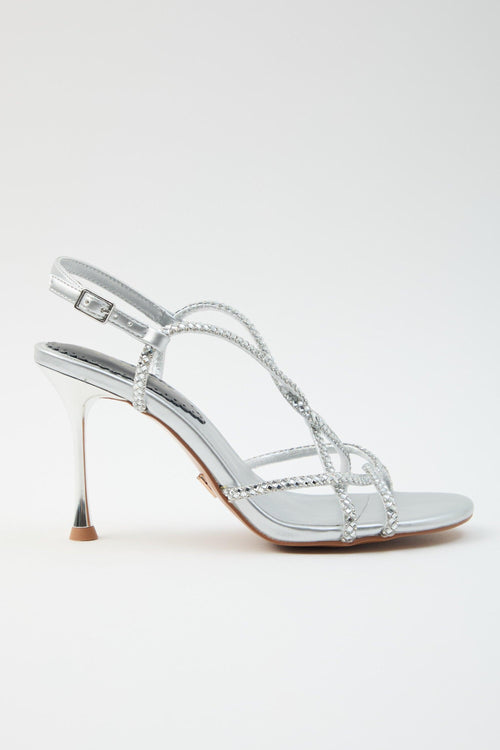 Sandalo Argento Donna