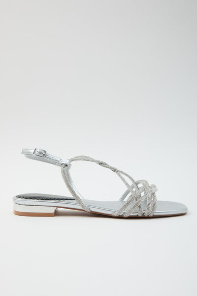 Sandalo Argento Donna