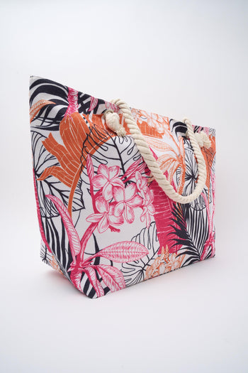 Borsa Foglie/fiori Donna - 3