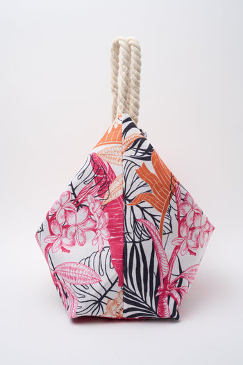 Borsa Foglie/fiori Donna - 4