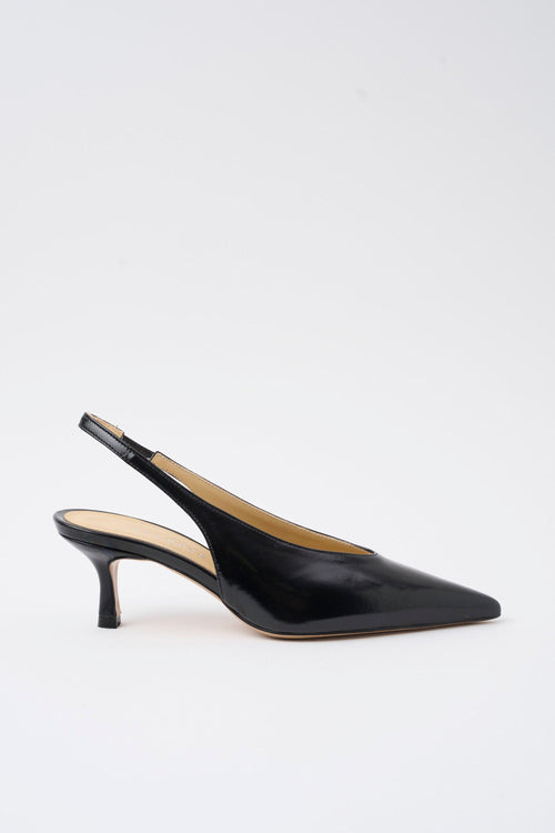 Slingback Nero Donna