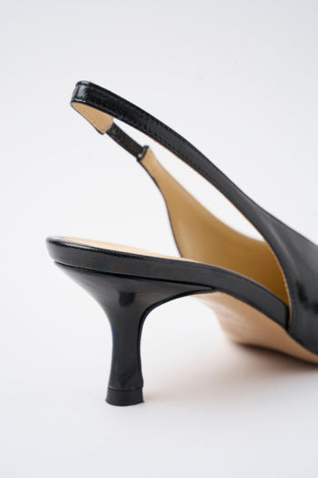 Slingback Nero Donna - 4