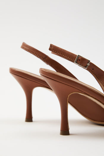 Slingback Cuoio Donna - 5