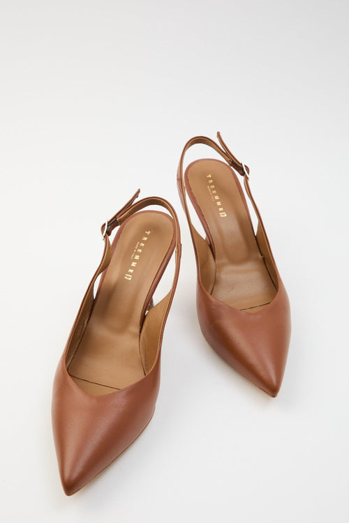 Slingback Cuoio Donna