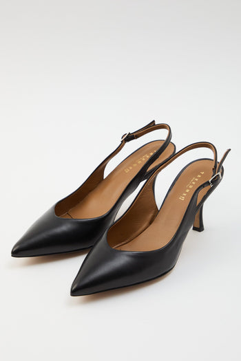 Slingback Nero Donna - 2