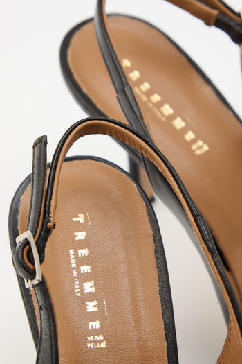 Slingback Nero Donna - 8