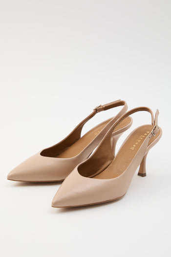 Slingback Nude Donna - 2